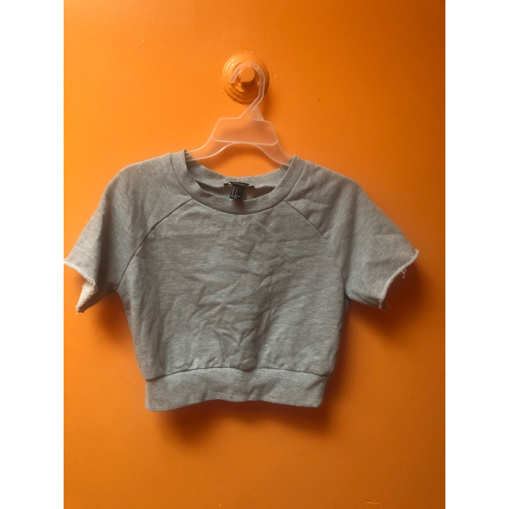 Forever 21 sweat shirt  crop top